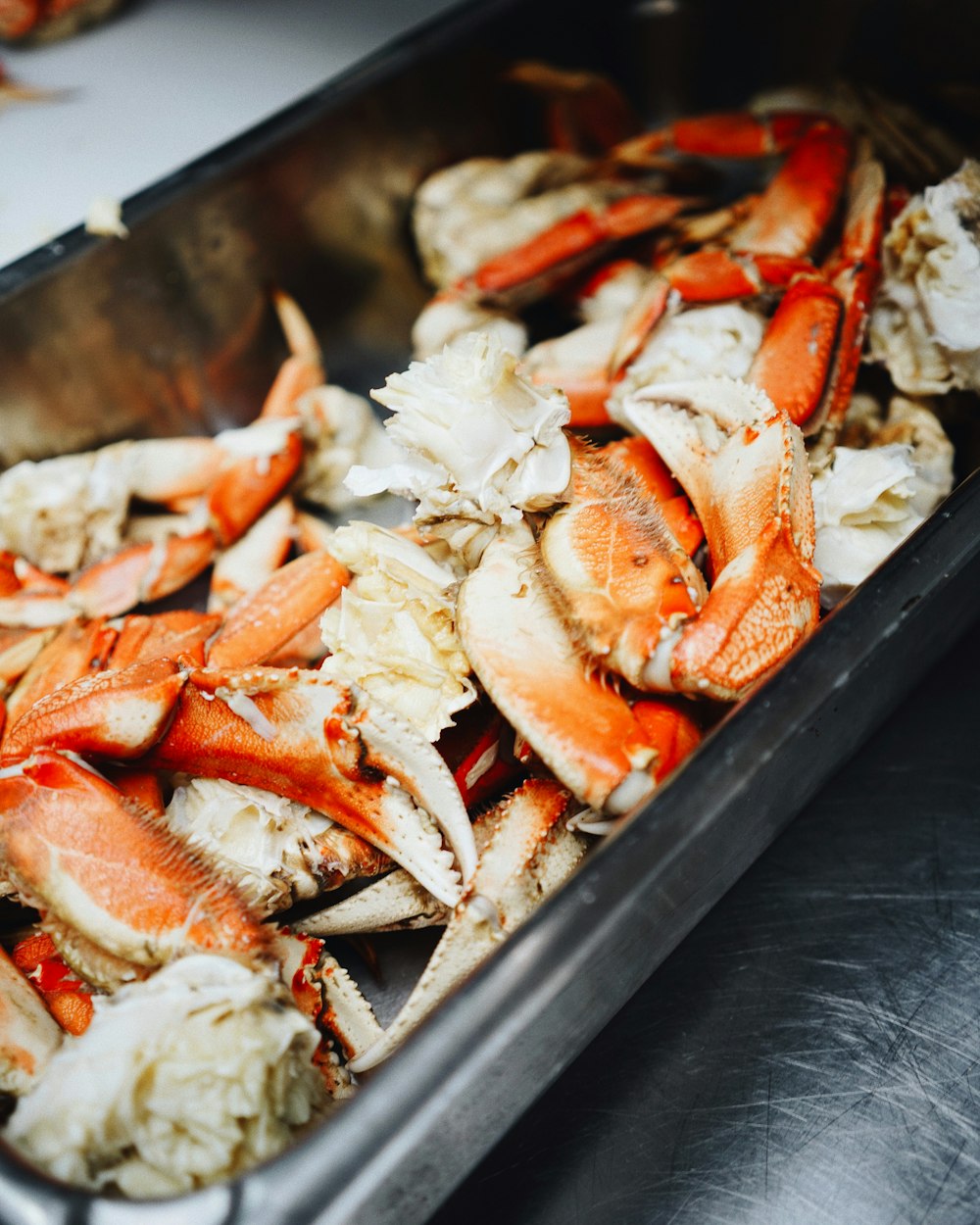Crab serving inspiration for a shared table.